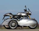 Norton Commando 961 Sport/SE Schwenker mit 1-Sitzer Meteor