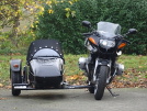 BMW R 1100 S mit Seitenwagen Merlin und Schwenkerfahrwerk