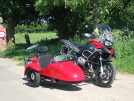 BMW R 1200 GS Adv. mit Mueller-Schwenkerfahrwerk und Seitenwagen Clique