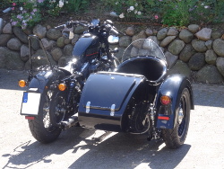 Harley Davidson Sportster 1200 XL Forty Eight mit dem Seitenwagen Classic