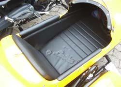 Voxan Street Scrambler Schwenkergespann mit 1-Sitzer Tremolino