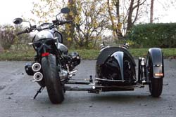 BMW R nine T Schwenkerumbau mit Meteor
