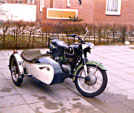 BMW R 26 mit Steib LS 200 Peter's erstes selbstgebautes Gespann
